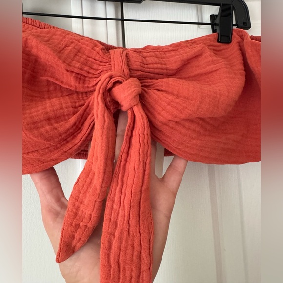 Anthropologie The Wrenley Bandeau & Suspender Wide-Leg Pants Set, Size XL - Picture 10 of 13